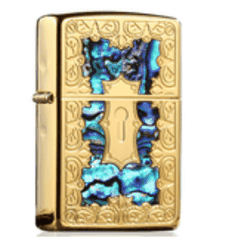 Zippo cửa xà cừ