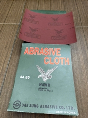 Vải nhám tờ con Ó, độ nhám AA80, kích thước tờ A4