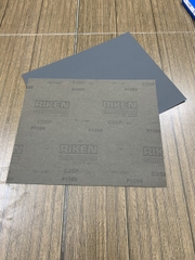 Giấy giáp CP35 RIKEN P1500 kích thước 9''x11'' màu xám chịu nước 1