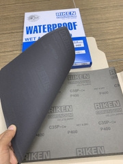 Giấy giáp CP35 RIKEN P400 kích thước 9''x11'' màu xám chịu nước 5