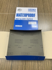 Giấy giáp CP35 RIKEN P600 kích thước 9''x11'' màu xám chịu nước 6