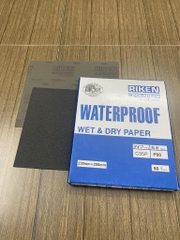 Giấy giáp CP35 RIKEN P80 kích thước 9''x11'' màu xám chịu nước 4
