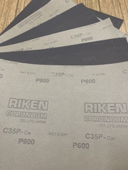 Giấy giáp mịn Riken CP35 P600, kích thước 9''x11'', chịu nước 3