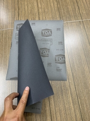 Giấy giáp TOA P320, giáp TOA độ hạt P320, ráp tờ TOA P320, nhám TOA P320 3