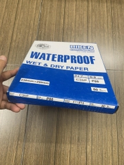 Giấy nhám chịu nước P80, hãng Riken, mã CP35, kích thước 9''x11'' 6