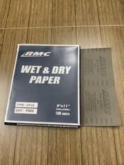 Giấy nhám mịn RMC P800 CP35 kích thước 230mmx280mm chịu nước màu đen 6