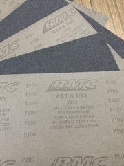 Giấy nhám tờ P100 RMC CP35, kích thước 230mmx280mm, chịu nước 6