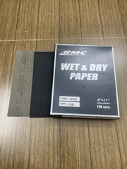Giấy nhám tờ P120 RMC CP35, kích thước 230mmx280mm, chịu nước 5