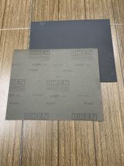 Giấy nhám tờ Riken CP35, độ nhám P1000, kích thước 9''x11'', màu đen 1