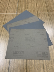 Giấy nhám tờ Riken CP35, độ nhám P1200, kích thước 9''x11'', màu đen 2