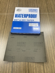 Giấy nhám tờ Riken CP35, độ nhám P600, kích thước 9''x11'', màu đen 3
