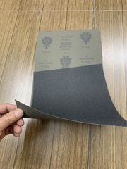 Giấy ráp thô P100 made in tokyo Japan 9''x11'' chịu nước màu đen 4