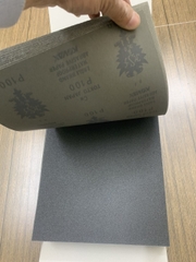 Giấy ráp thô P100 made in tokyo Japan 9''x11'' chịu nước màu đen 9