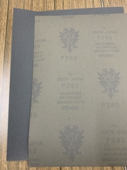 Giấy ráp thô P280 made in tokyo Japan 9''x11'' chịu nước màu đen 1