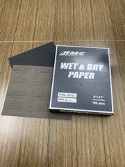Giấy ráp thô P100 RMC CP35 kích thước 9''x11'' chịu nước màu xám 5