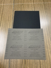 Giấy ráp thô P220 RMC CP35 kích thước 9''x11'' chịu nước màu xám 1