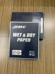 Giấy ráp thô P280 RMC CP35 kích thước 9''x11'' chịu nước màu xám 5
