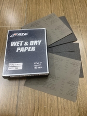 Giấy ráp thô P80 RMC CP35 kích thước 9''x11'' chịu nước màu xám 8
