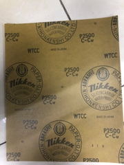 Giấy ráp tờ Nikken Japan, độ nhám từ P60 đến P3000, kích thước tờ A4 7