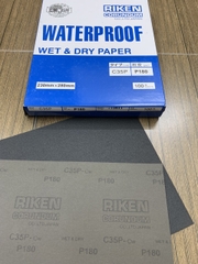 Giấy ráp tờ RIKEN CP35 độ nhám P180 kích thước 230mmx280mm 100 tờ/tập 6