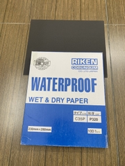 Giấy ráp tờ RIKEN CP35 độ nhám P320 kích thước 230mmx280mm 100 tờ/tập 4