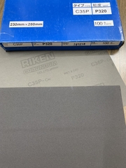Giấy ráp tờ RIKEN CP35 độ nhám P320 kích thước 230mmx280mm 100 tờ/tập 7