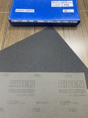 Giấy ráp tờ RIKEN CP35 độ nhám P80 kích thước 230mmx280mm 100 tờ/tập 7