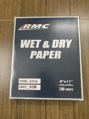 Giấy ráp tờ RMC CP35 độ nhám P150 kích thước 230mmx280mm 100 tờ/tập 7