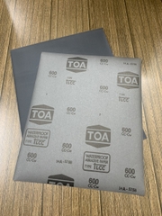 Giấy ráp tờ TOA kích thước 230mmx280mm độ nhám P600 2