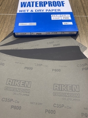 Nhám tờ RIKEN độ nhám P600, ráp tờ RIKEN #600, giáp tờ RIKEN P600 3