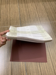 Vải ráp tờ ja165 P240 Deerfos Hàn Quốc kích thước A4 (230mmx280mm) 4