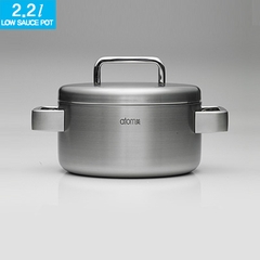 Nồi bằng thép không rỉ STS316 2.2 lít- Atomy Medi Cook 2.2L