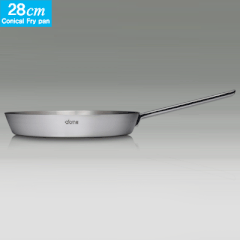 Chảo bằng thép không rỉ STS316 - Atomy Medi Cook 28cm Fry Pan