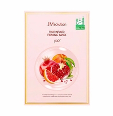 Mặt nạ làm săn chắc da từ trái cây Halal 30ml x 10 cái - JMsolution Fruit Infused Firming Mask Halal - 프루트 인퓨즈드 퍼밍 마스크 할랄
