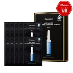 Mặt nạ dưỡng ẩm sâu bổ sung hyaluronic  làm trắng và  cải thiện nếp nhăn -  Jm Solution Water Luminous Sos Ampoule Hyaluronic Mask (10 cái)