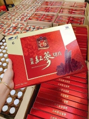 Hồng sâm thái lát tẩm mật ong - Sambok Food Goryeo Hồng Sâm Lát 20g x 10 gói