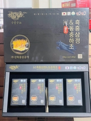 Cao hắc sâm đông trùng hạ thảo Ganghwa - Ganghwa Cordyceps black ginseng extract 250g x 4 lọ