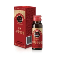 An cung ngưu hoàng  Kwangdong hộp đỏ - Loại dùng điều trị sau tai biến, dạng nước