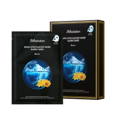 Mặt nạ siêu cấp ẩm hoa sen tuyết cùng nước sông băng Alaska 30ml x 10 cái - Snow Lotus Glacier Water Alaska Mask Snow - 설연화 빙하수 알래스카 마스크 스노우