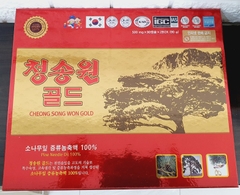 Tinh dầu thông đỏ samsung - Cheongsongwon Gold Pine Leaf Distilled Concentrate 100% 450mg 180 viên