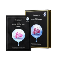 Mặt nạ dưỡng ẩm và săn chắc da chiết xuất hoa Lan Orchid 30ml x 10 cái - jm solution active orchid moisture mask - 액티브 오키드 모이스처 마스크 얼티밋