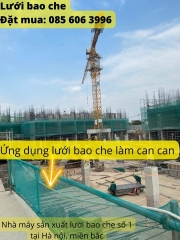 Lưới bao che công trình giá rẻ