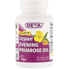 [DATE 08/2023] VEGAN -Deva Evening Primrose Oil, Hoa Anh Thảo Cao Cấp 90 viên Thuần Chay