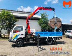 Bán cẩu đập chuột palfinger PK 8500 3 tấn