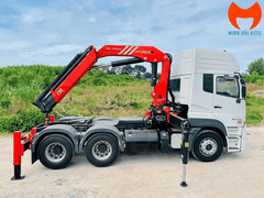 Xe Đầu Kéo Gắn Cẩu 10 Tấn UD Palfinger
