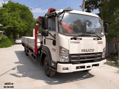 Xe Tải Isuzu FRR 650 Gắn Cẩu Palfinger 3 Tấn Pk 6500