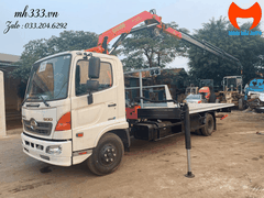 Hino FC GẮN CẨU GẬP PALFINGER 5 TẤN