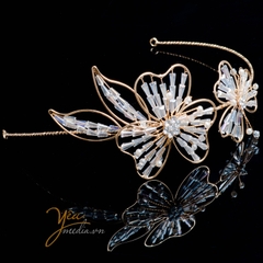 Hoa cài tóc cô dâu Floral 045