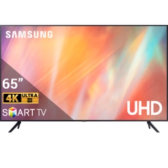 Smart Tivi Samsung 4K UHD 65 Inch UA65AU7000KXXV Mới 2021