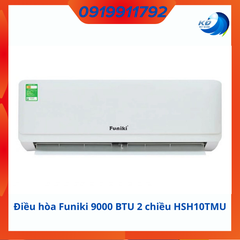 Điều Hòa Funiki 9.000btu HSH10TMU 2 chiều | Chính Hãng Funiki | Bảo Hành 24 Tháng